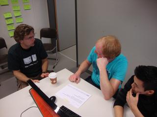 Agile Software Factory Boot Camp mit der FH Aachen, Fragen, Gruppenbild, Präsentation, Mindmap