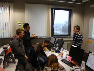Agile Software Factory Boot Camp mit der FH Aachen, Diskussion, Gruppenbild